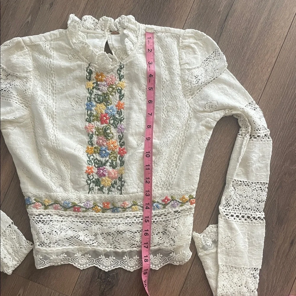 Free People Garden Grace Top